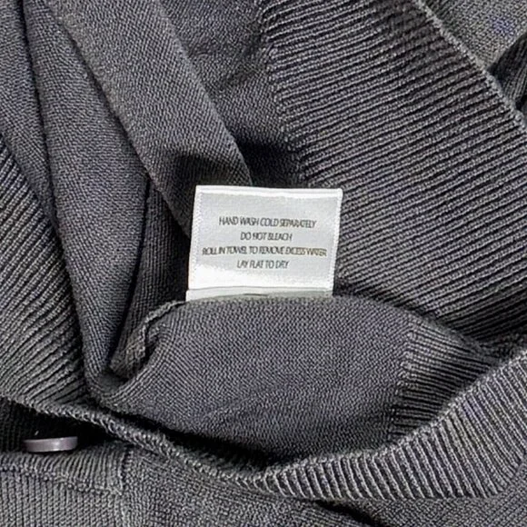 Modcloth Charcoal 3/4 Sleeve Sweater - Picture 8 of 8